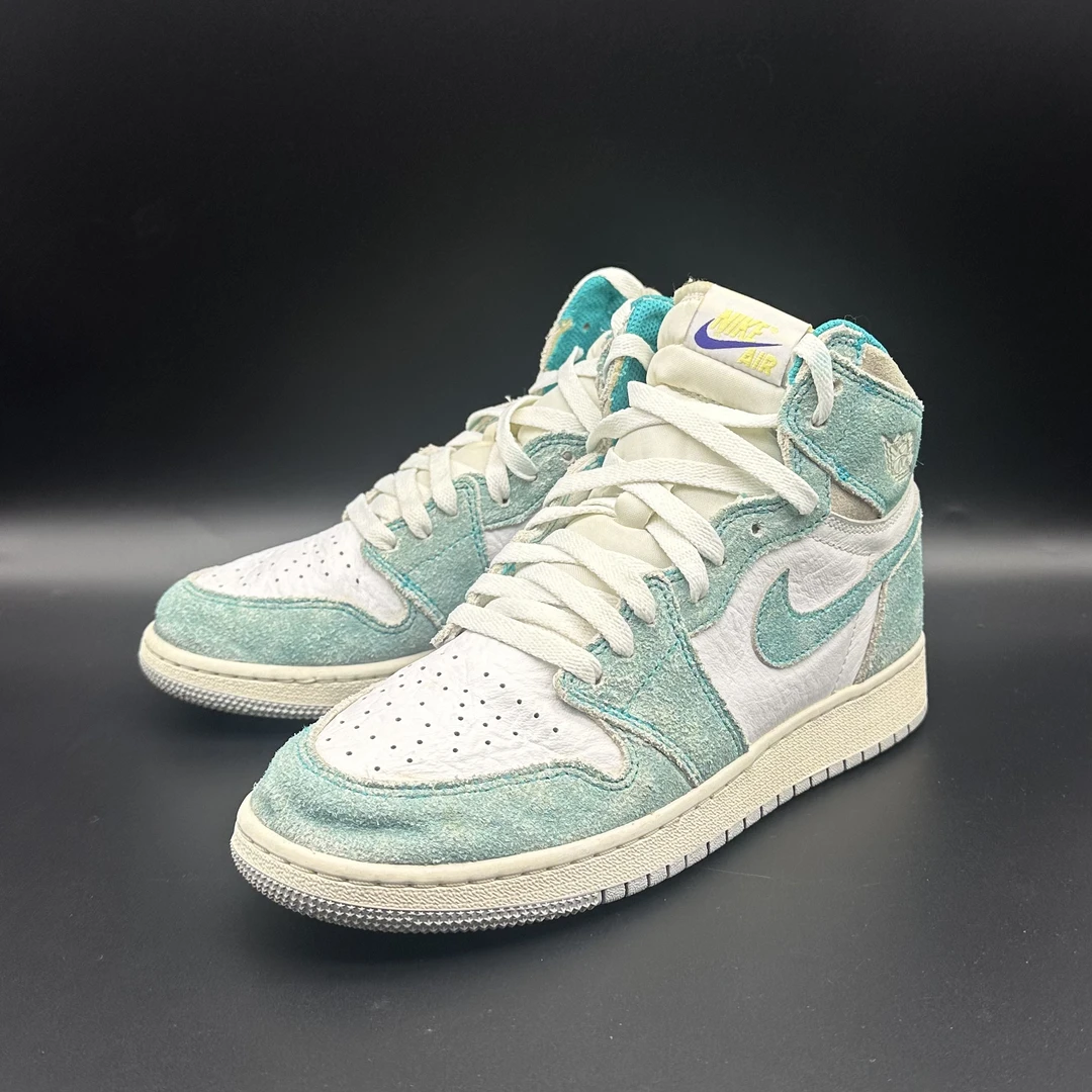（40码）AJ1 篮球鞋/蒂芙绿/鞋底满星配盒/575441-311公价1809