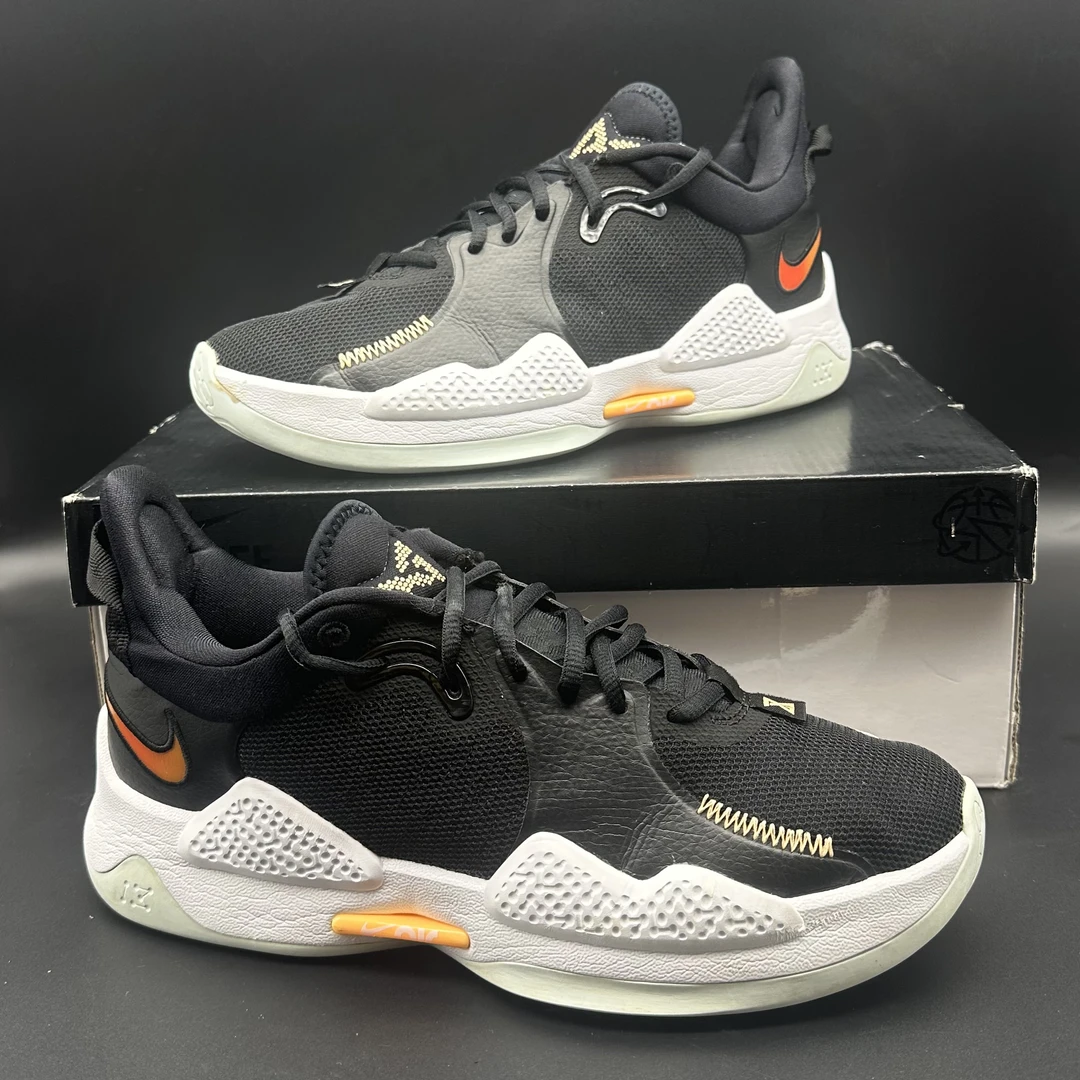 （41码）Nike PG5 泡椒5 篮球鞋/黑白/95新配盒/CW3146-001