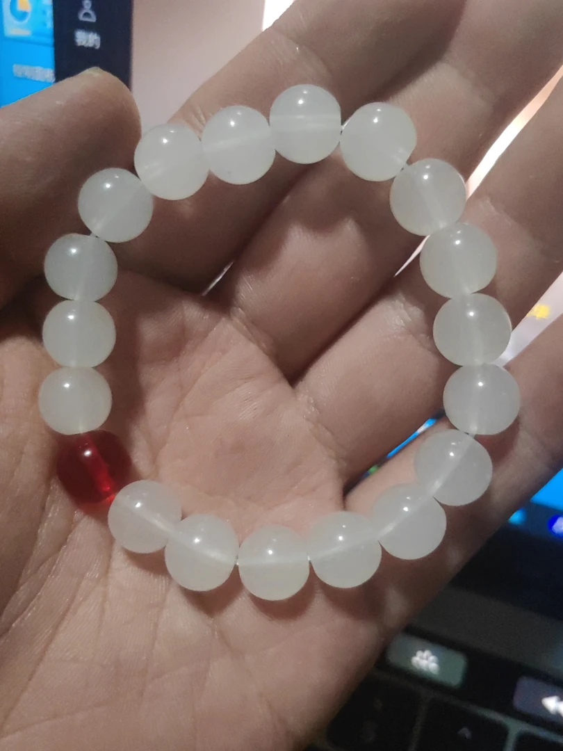 非金属锦纶手链 新人福利款式手串白色