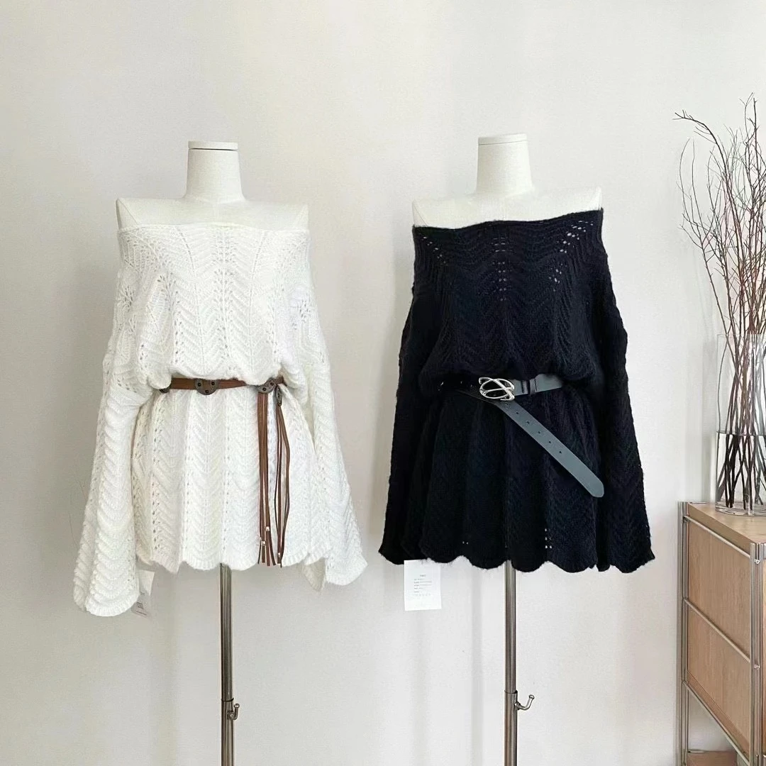 云朵毛衣连衣裙女装连衣裙小香风气质高腰时尚百搭设计师秋冬