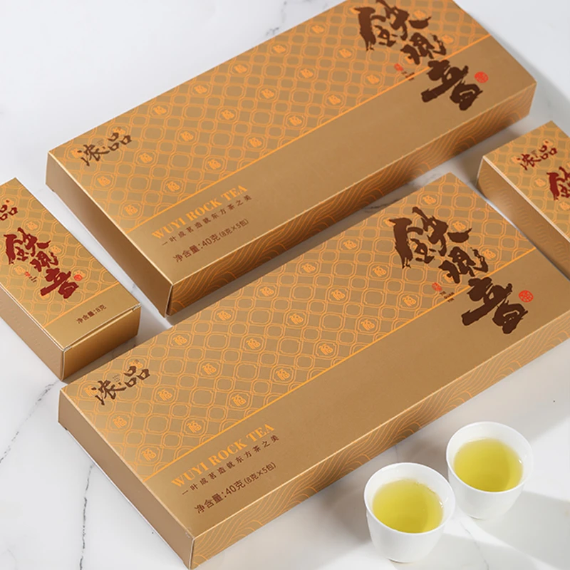 【祁隆专属】五大茗茶铁观音大红袍肉桂小种绿茶 赠茶具 共400g