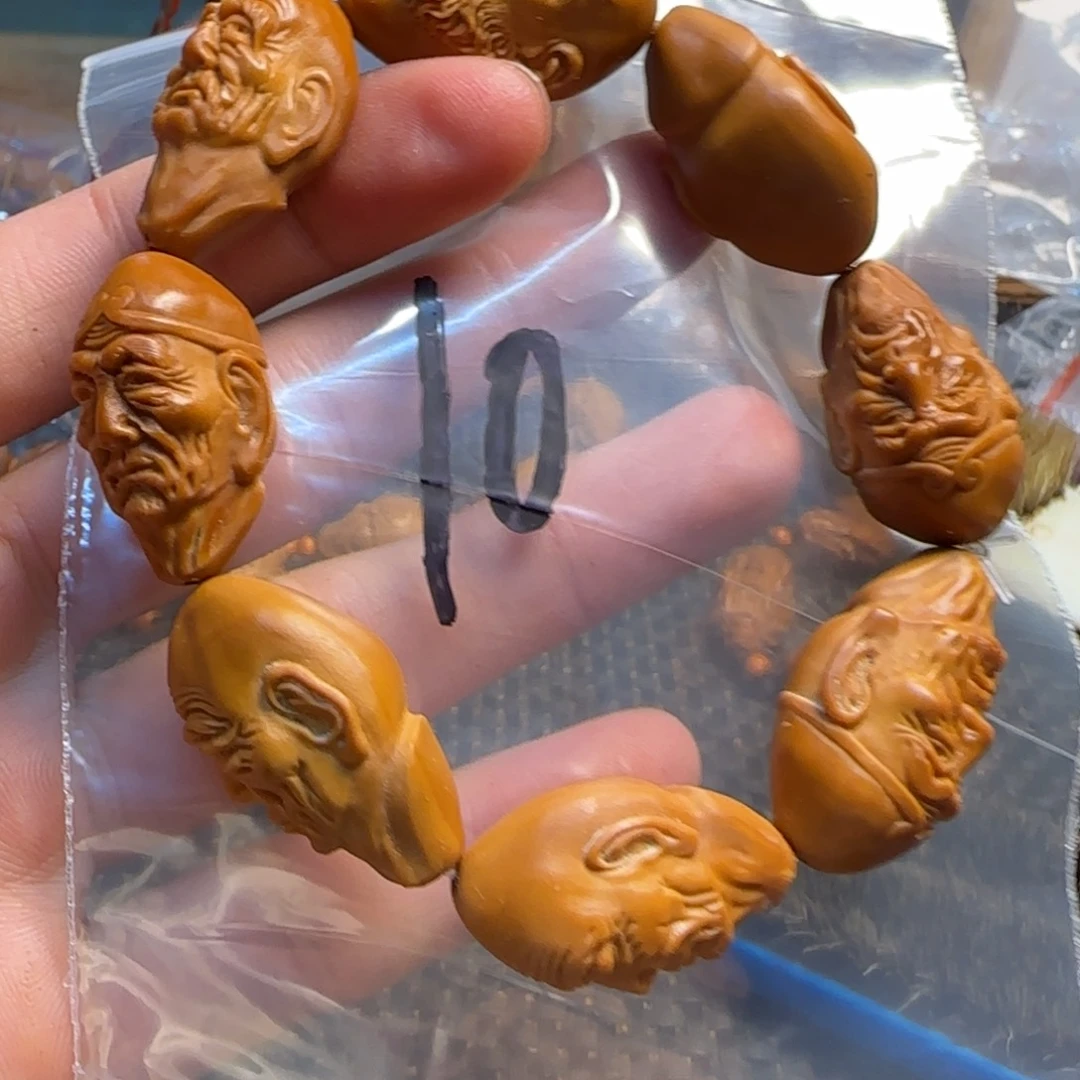 橄榄核核雕福利手串