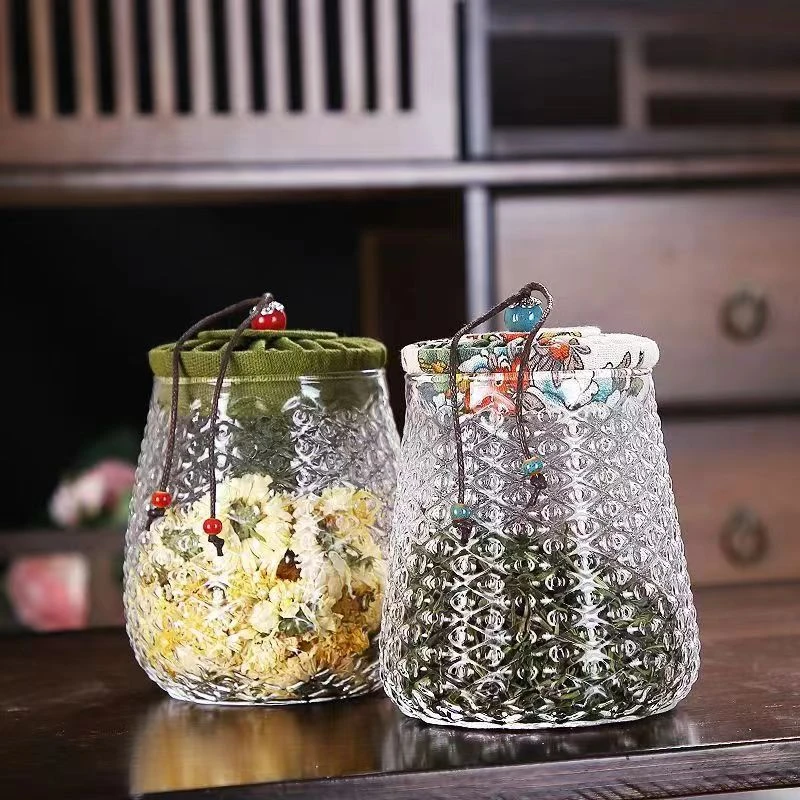 高硼硅耐热玻璃密封罐 茶叶罐杯子水杯伴手礼礼物