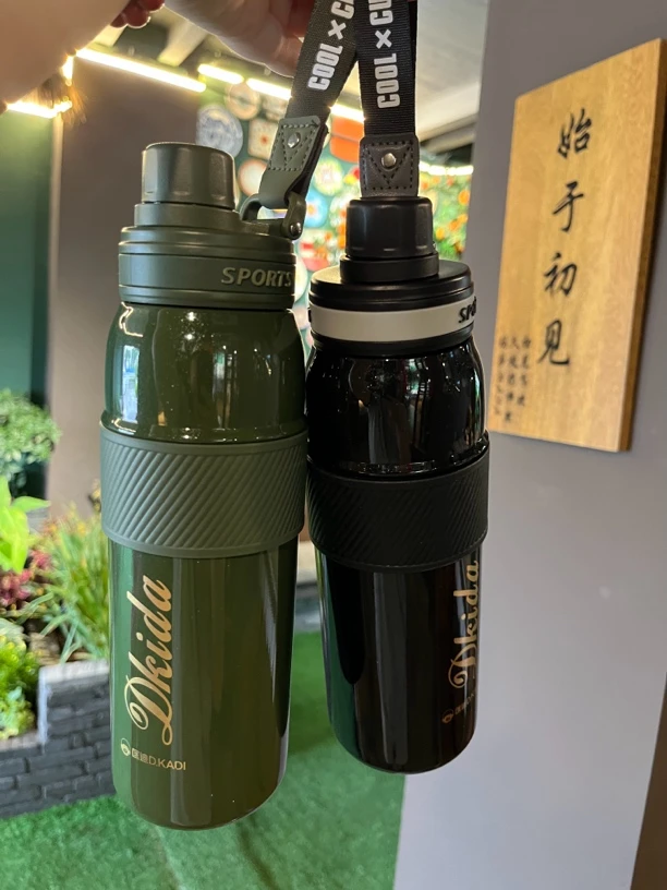 开学季匡迪316不锈钢保温杯男女便携式杯子学生户外运动大容量