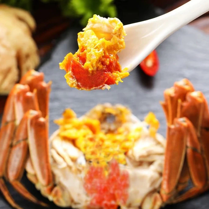 【推荐】【活蟹】盘锦河蟹  母蟹1-1.3两3斤  冷链发货包活