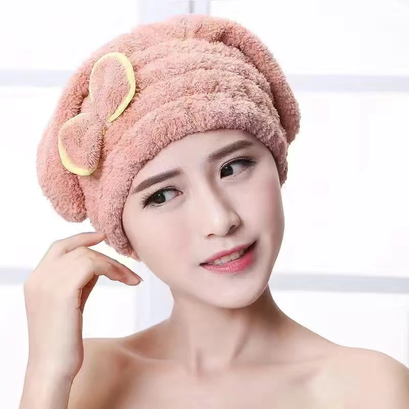 干发帽女超强吸水长发干发巾速干包头巾加厚可爱擦头发毛巾浴帽