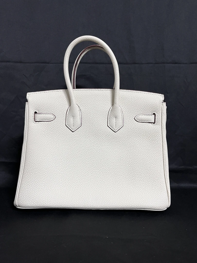 LQ-WITH-QUEEN真皮女包双手提1002白色-小