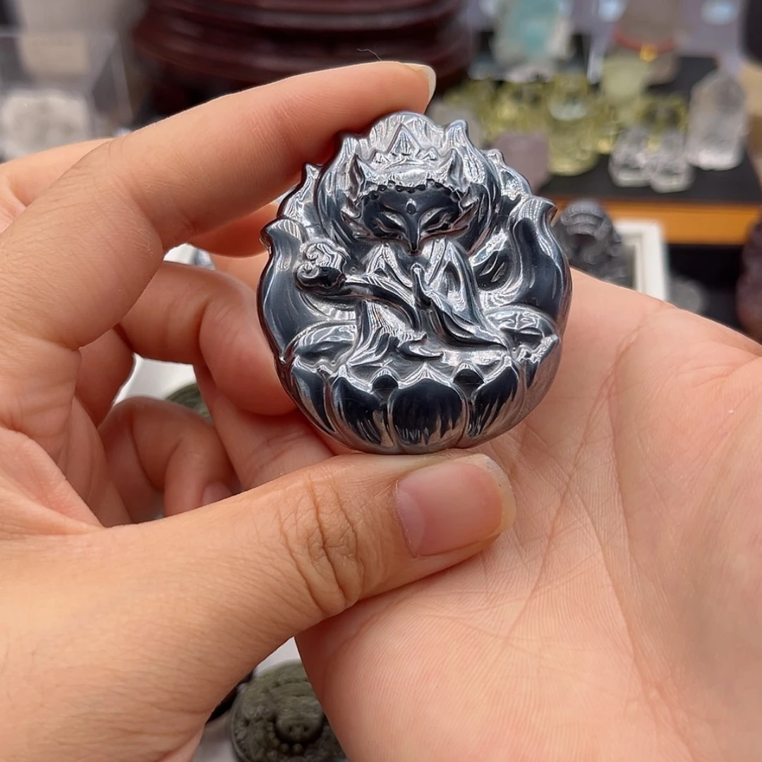 【闪购商品】水晶手链未镶嵌太赫兹如意狐55