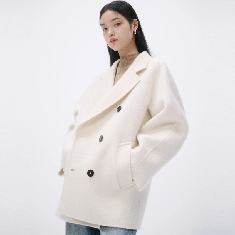 MESUX米岫20双排扣大衣MMWSI401