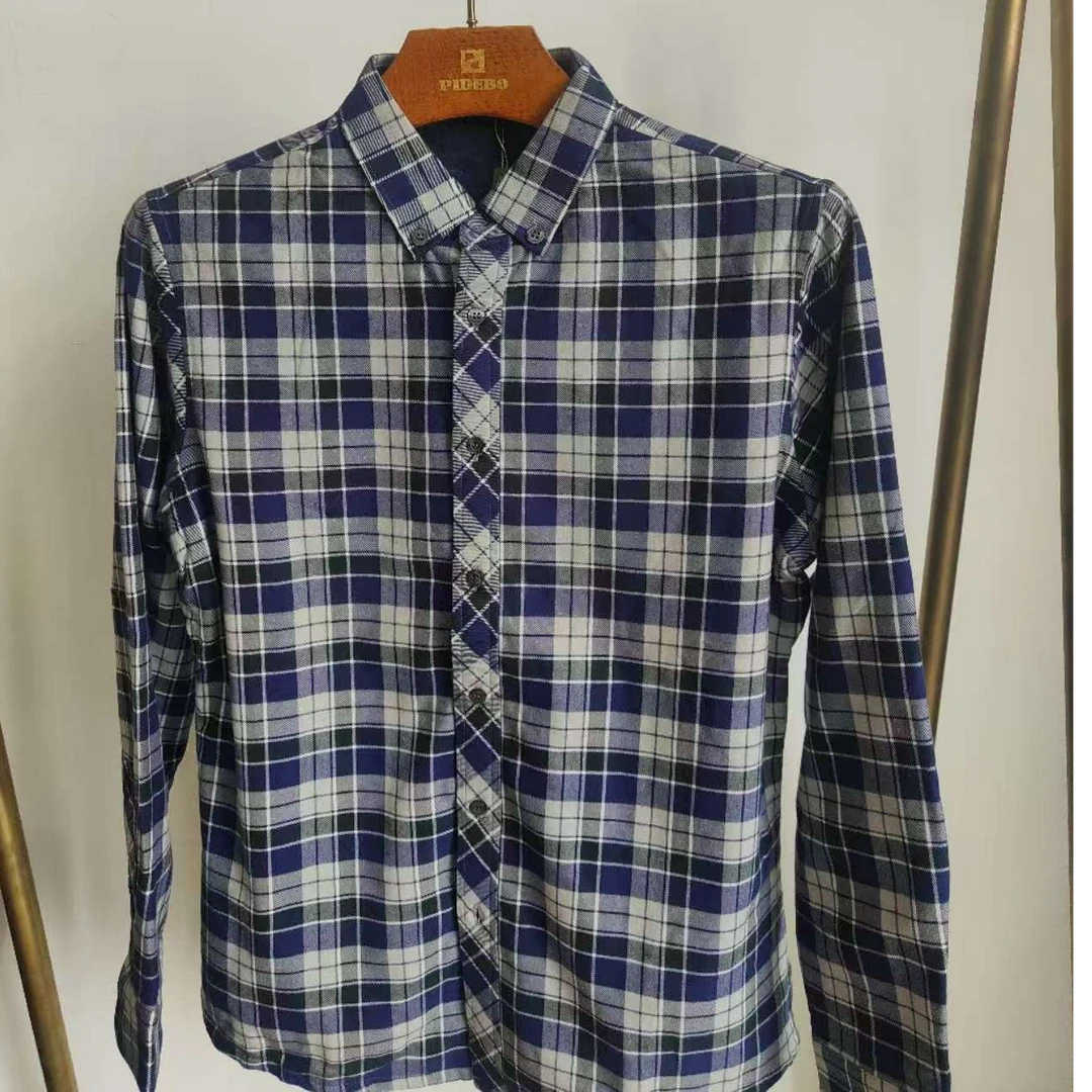 男款百搭加绒衬衫