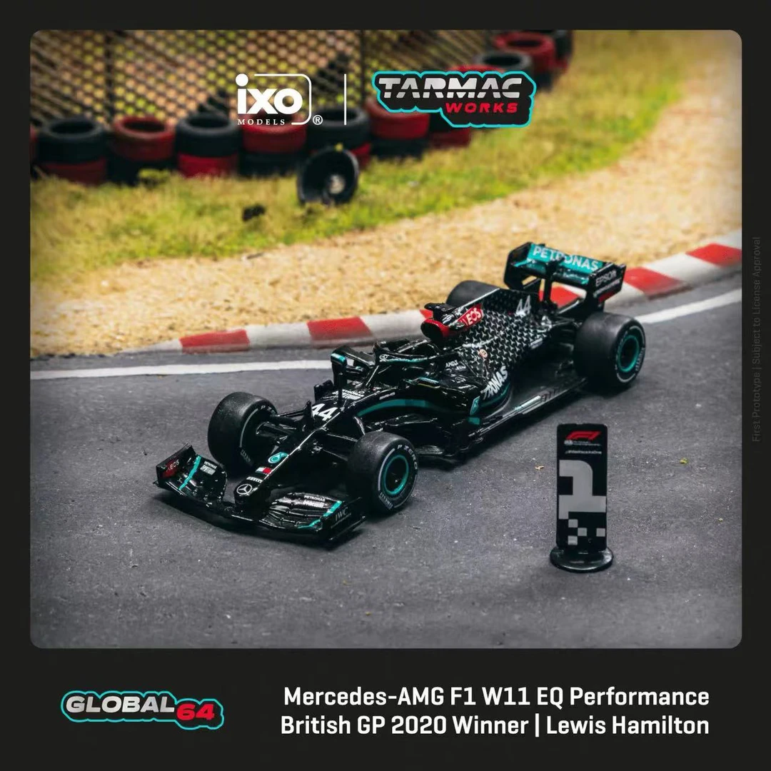 Tarmac Works TW 1/64 梅赛德斯 迈凯轮 F1 方程式 合集车模