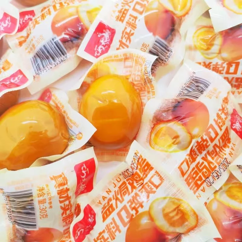 巧大娘盐焗鸡蛋30克卤蛋盐蛋真空独立包装卤味零食独立包装