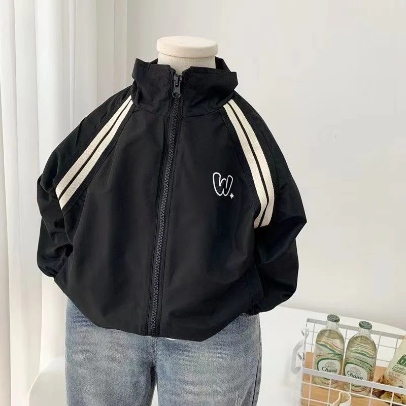 童装男童潮流春秋装2025新款儿童洋气休闲中小童宽松春秋韩版上衣