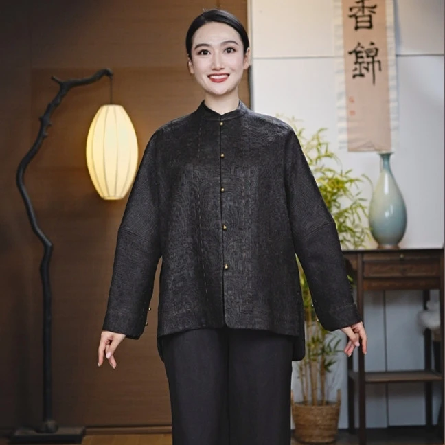 【栖香锦】“岂唯鸟有之，抑亦人复然”新中式  上衣