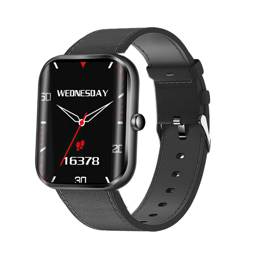 瀑布曲面屏多功能新款智能防水蓝牙通话手表心率计步运动手环男女