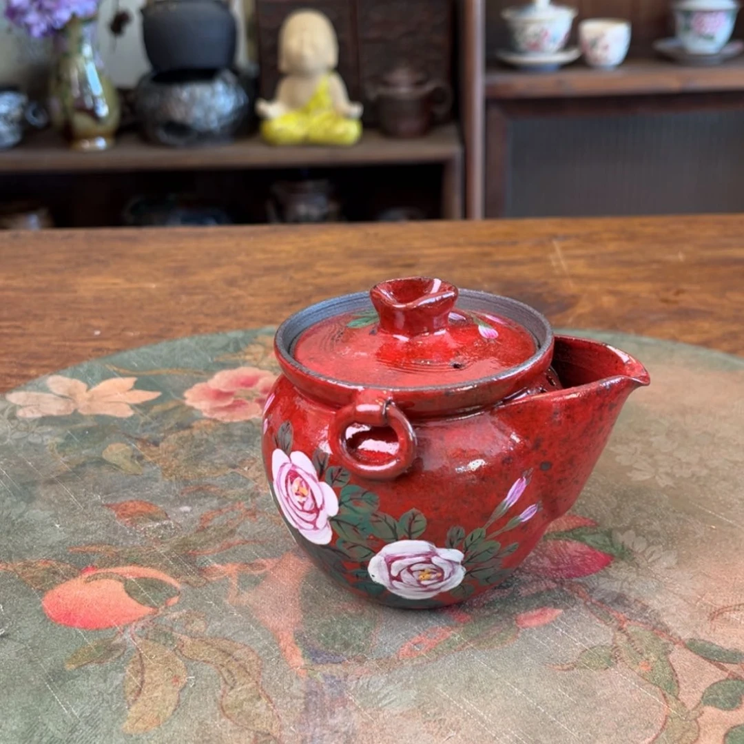【闪购商品】杯柴烧手工手绘陶瓷