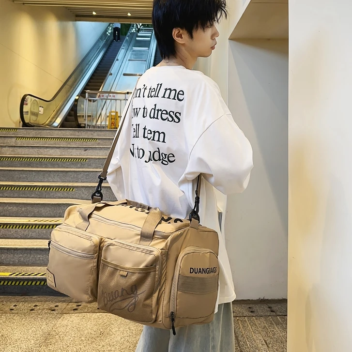 出门洋气旅行包独立鞋位干湿分离运动健身包女士行李包高颜值出差