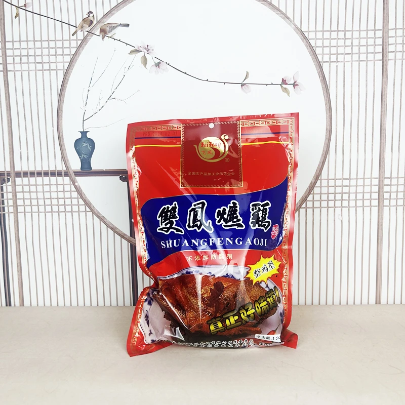 feifeng/飞凤苏州特产双凤熝鸡整只1200克真空手撕鸡烧鸡太仓发货