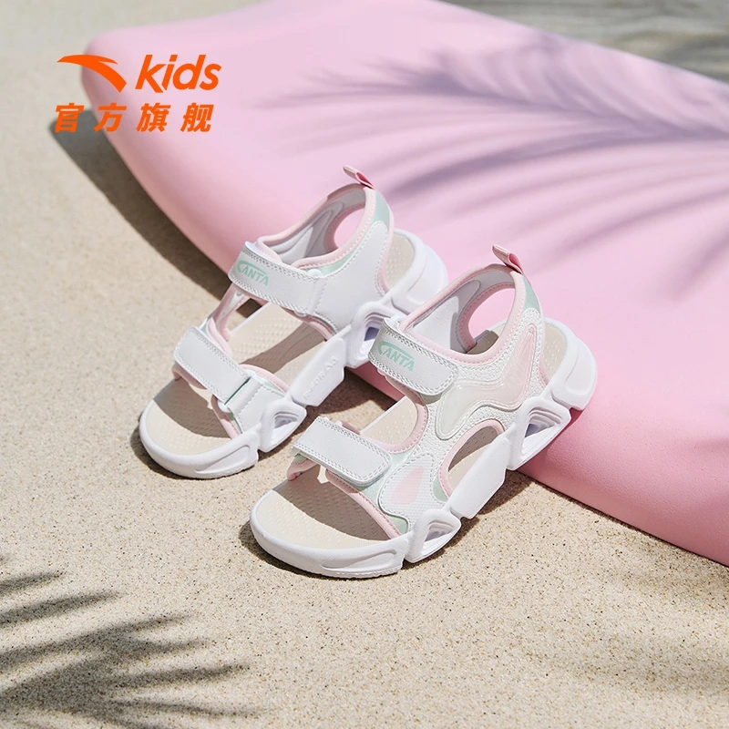安踏儿童女小童运动鞋官方款正品婴童鞋女童舒适透气A322429910