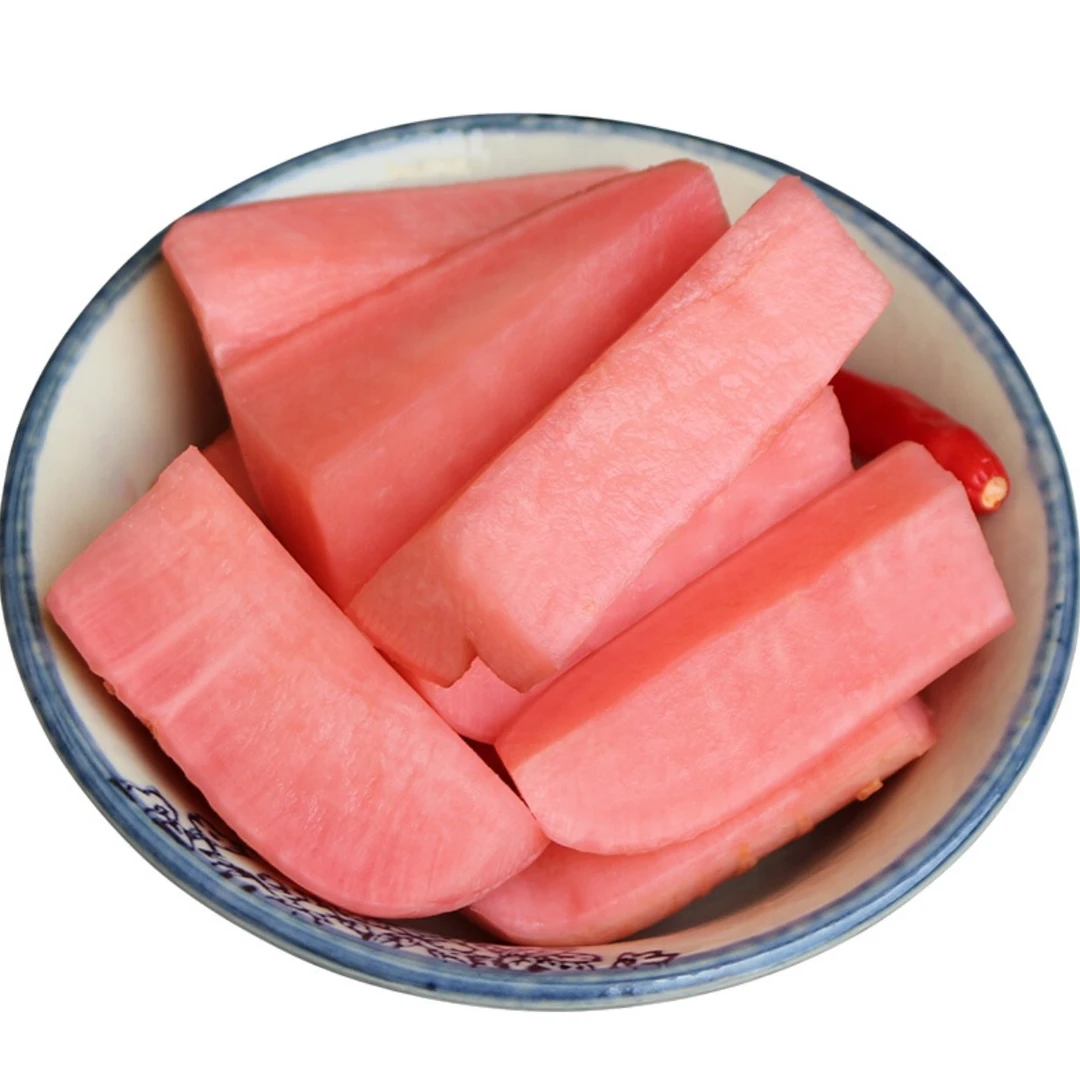【优选】4斤酸红皮萝卜2000g下饭菜酸萝卜佐餐开味农家菜
