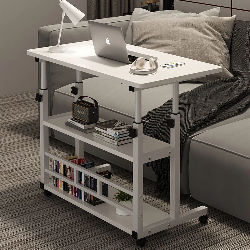 床边升降桌可移动卧室懒人小桌子简约简易家用学生电脑桌家用卧室