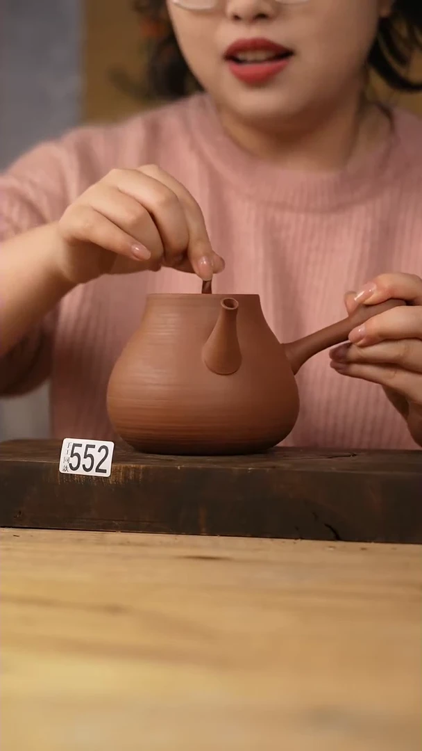 【闪购商品】陶瓷瓷片【预售】开播福利！侧把煮茶壶