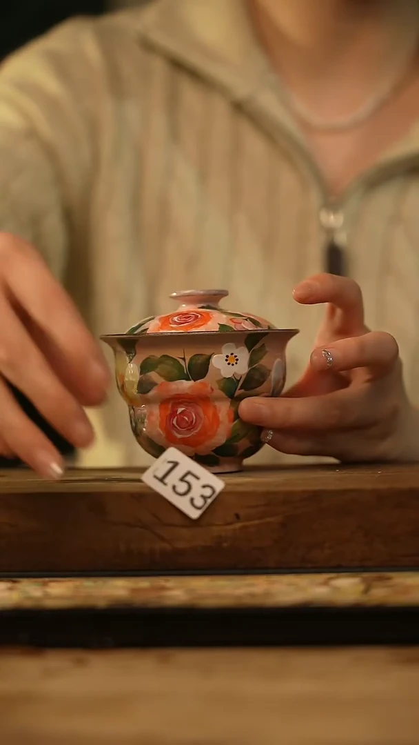 【闪购商品】瓷片油画风·彩绘·设计师石一款