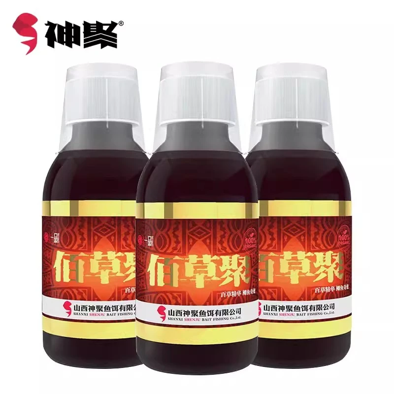 山西神聚佰草聚鲤鱼鲫鱼药酒诱鱼剂分装