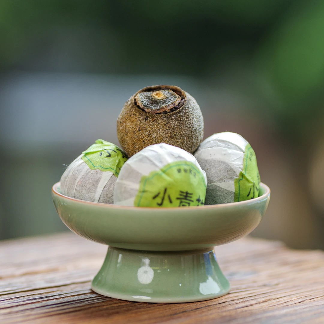 徐小敏【新柑堡贝】小青柑+陈香+特制槟郎香+特制金花3 纯好六堡茶