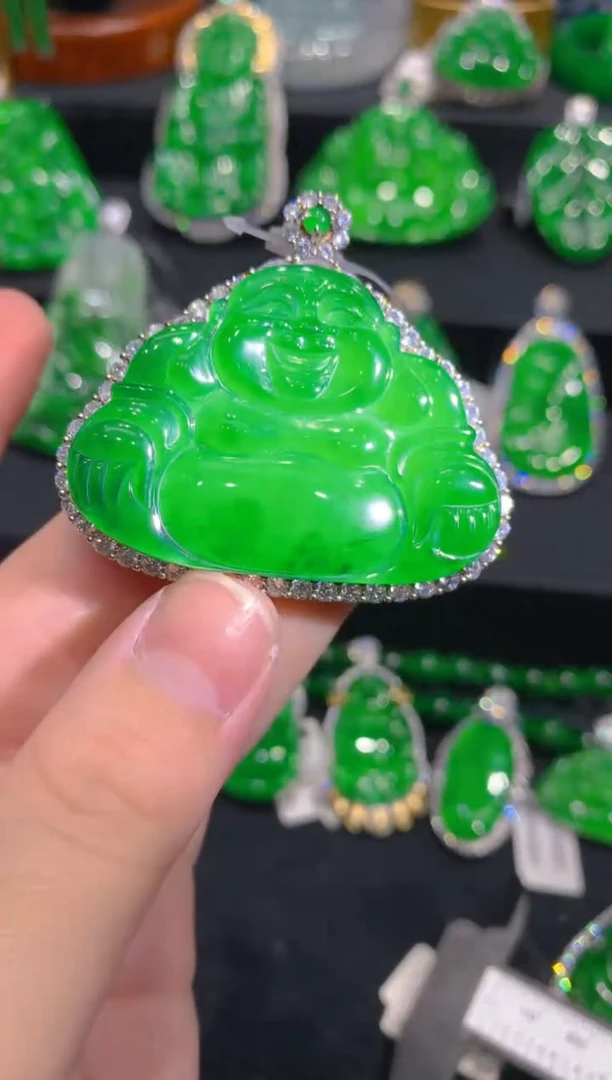 【闪购商品】翡翠颈饰银S925镶嵌37一季