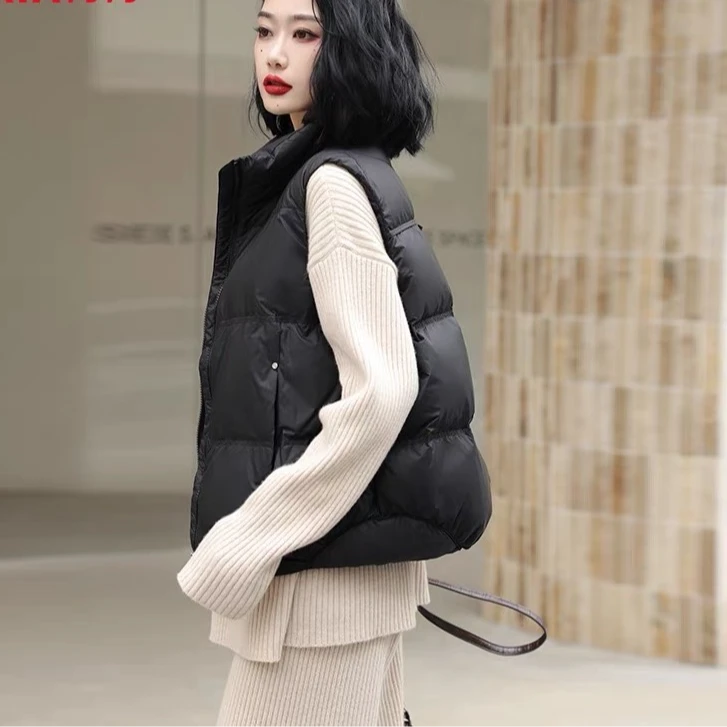 【品牌订单】2024韩版春秋冬休闲时尚羽绒服马甲