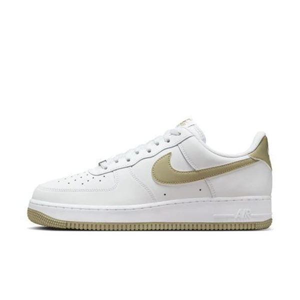 Nike/耐克官方男子AF1白绿空军一号低帮休闲运动板鞋FJ4146-110