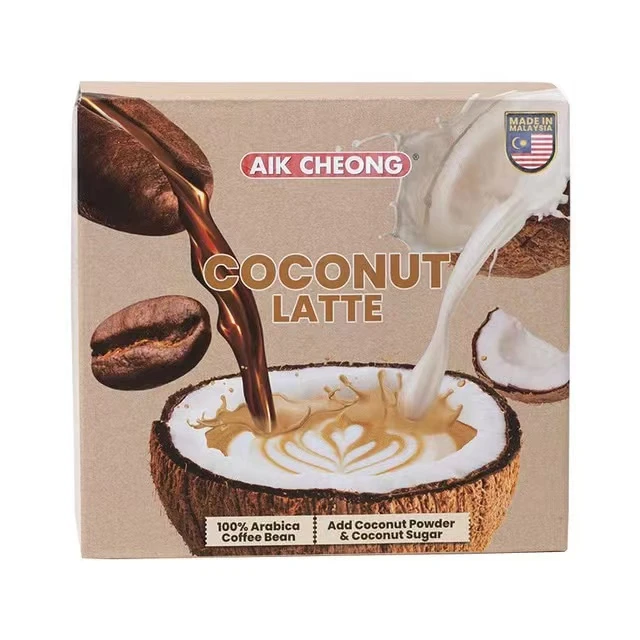 益昌老街 进口生椰拿铁800g(16g*50)椰香浓郁口感柔润