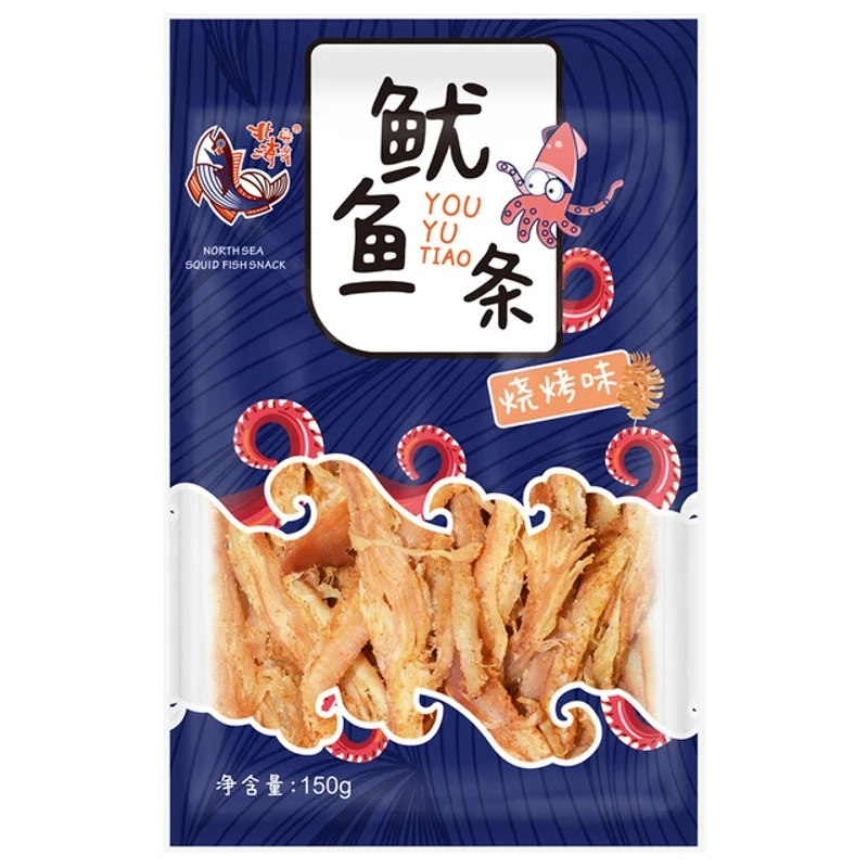 开市客北海安滨碳烤鱿鱼条丝网红零食海味高蛋白即食海鲜零食小吃解馋零食