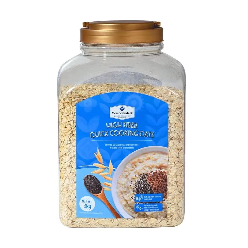 山姆快熟燕麦片纤维冲泡冲调谷物制品3000g会员超市代购