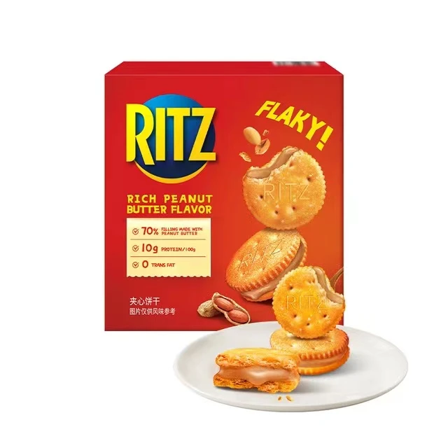 乐之夹心可酥饼花生酱饼干会员超市代购