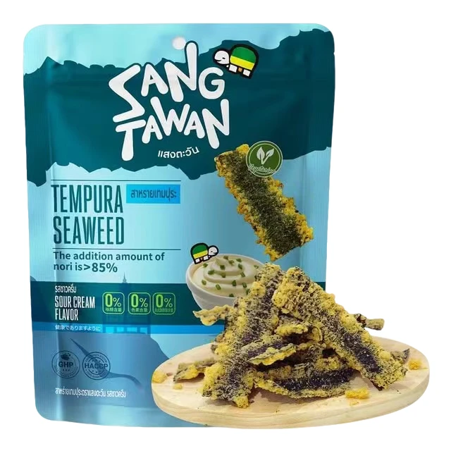 泰国进口 酸奶油味天妇罗海苔180g