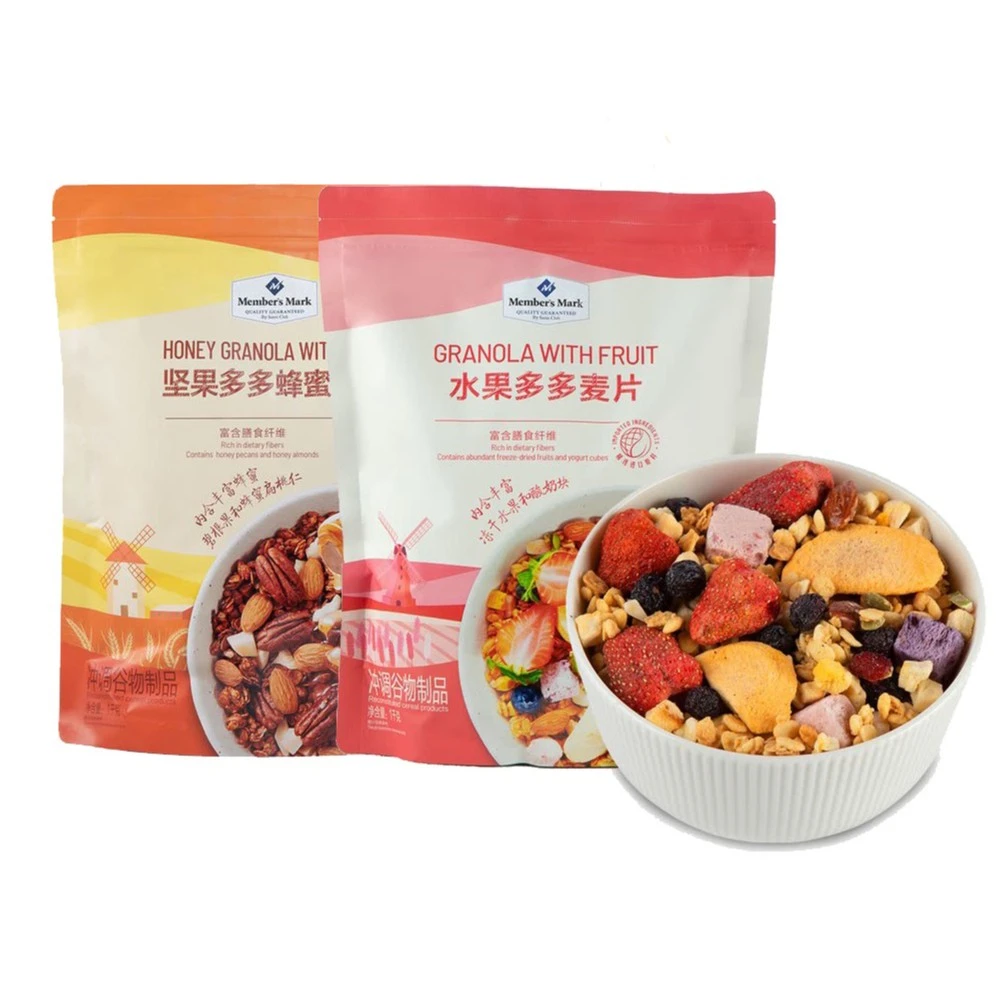 山姆水果多多麦片1KG水果酸奶块膳食纤维即食营养早餐