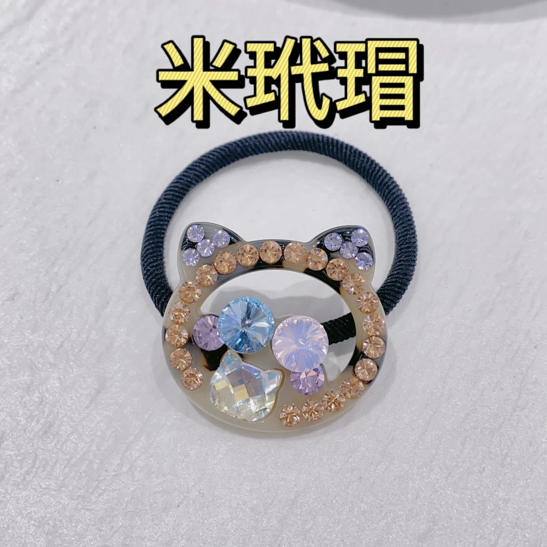 【SY-7155】小猫 儿童可爱公主卡通发绳创意亲子发饰