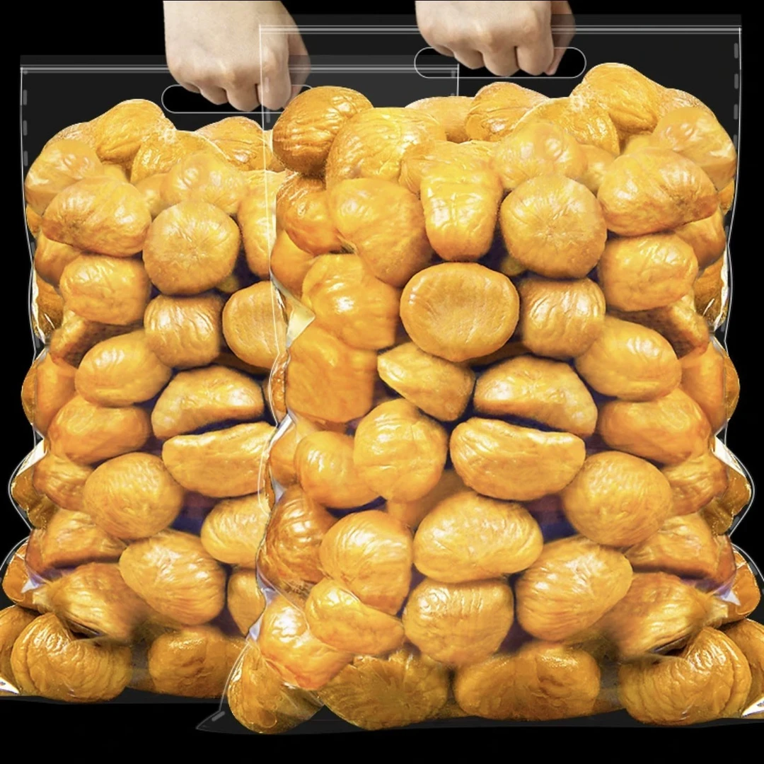 板栗仁即食熟的油栗子仁熟制甘栗仁熟板栗孕妇零食小吃大礼包批发