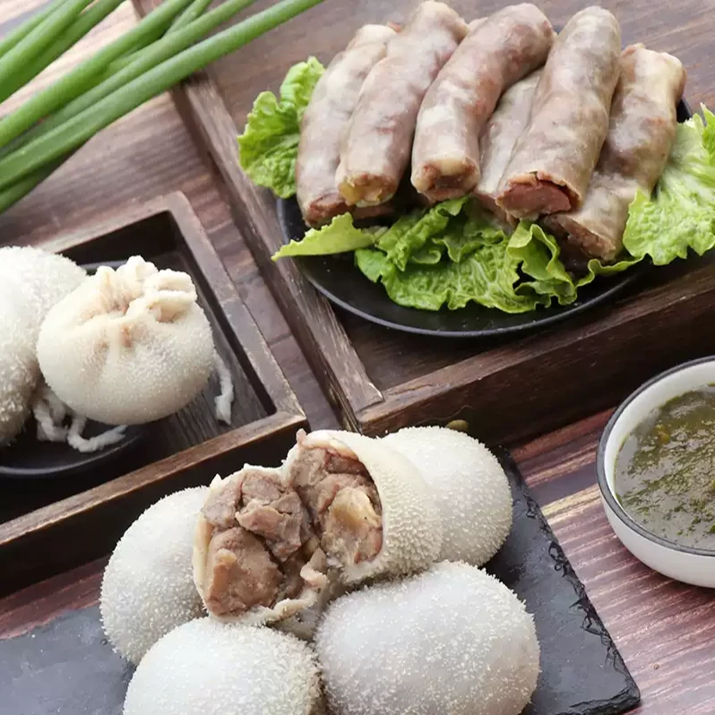 顺丰包邮【清真】草原风味2斤肚包肉+2斤肠包肉