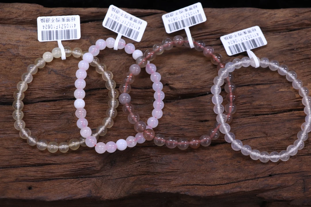 原矿无优化保山天然玛瑙手串杨柳荔枝冻5-6mm单圈多样性发一件