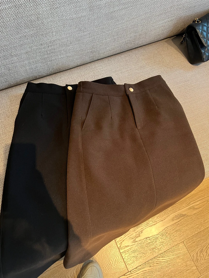 阿黎精选-------秋冬必备毛呢A裙