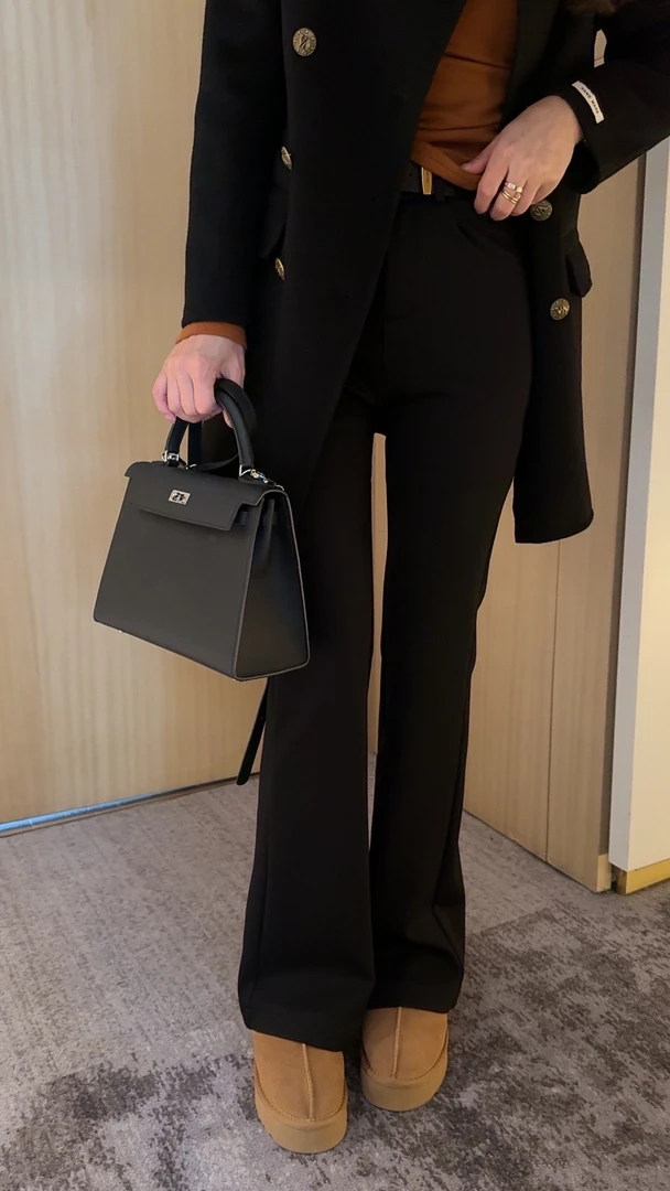 阿黎精选-------秋冬显瘦微喇裤