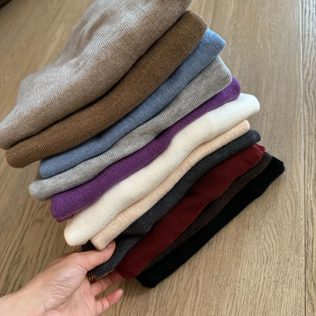 阿黎精选-------秋冬必备中领打底衫