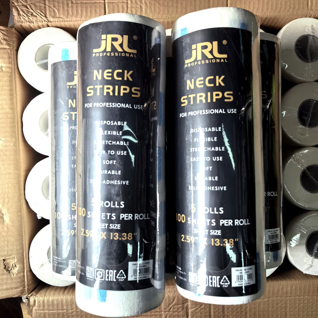 JRL一次性围脖纸护劲纸剪发理发围脖发廊美发专用品围巾纸