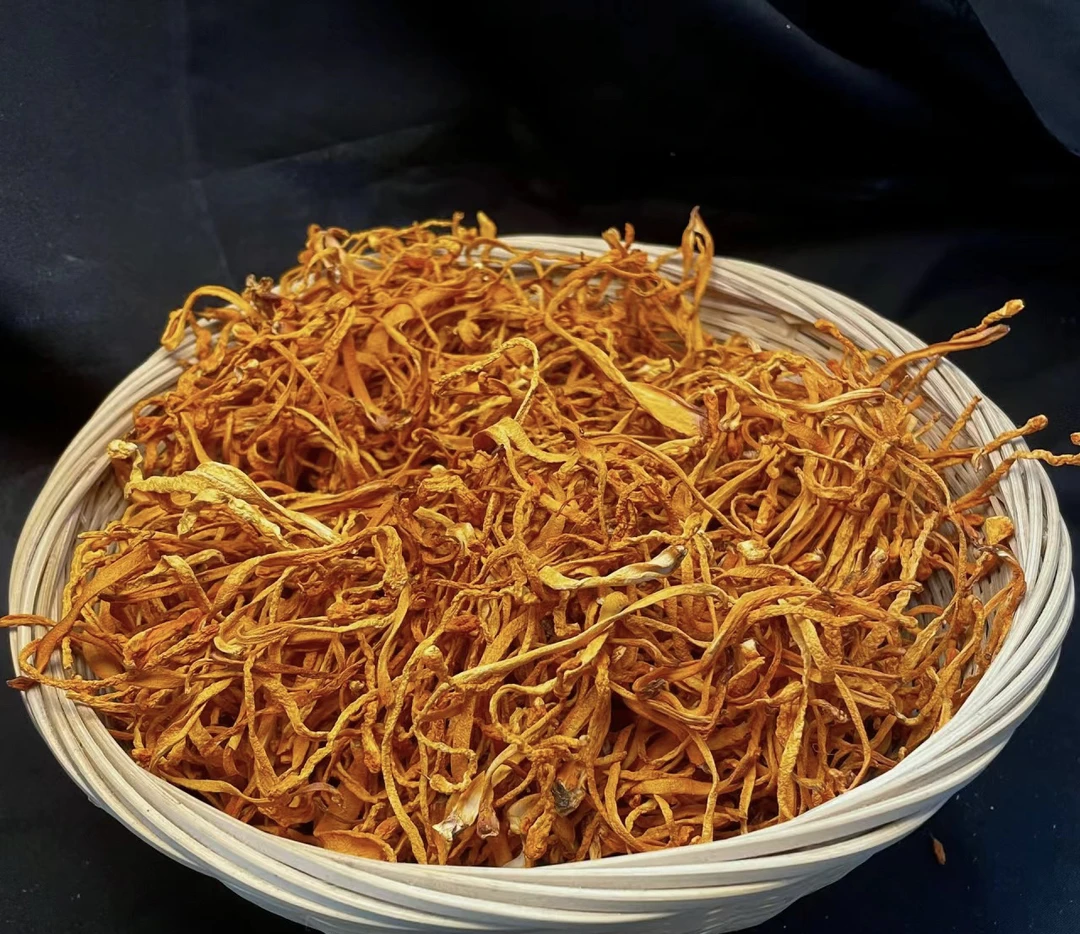 丹妮滋补 虫草花 煲汤孢子头大高山干货自然风干滋补品批发行500g