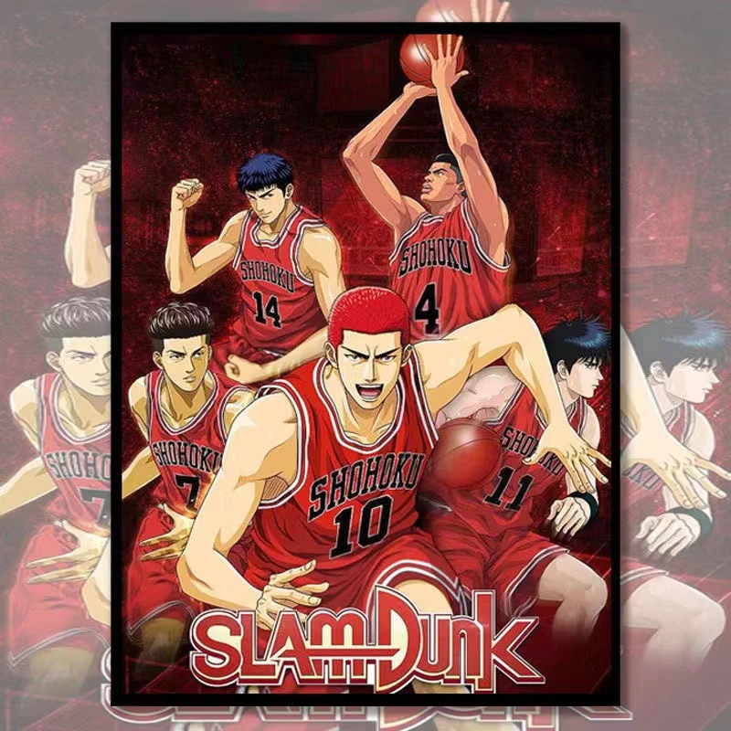 钻石十字绣2021新款客厅动漫灌篮高手刺绣diy手工送男友小幅简单