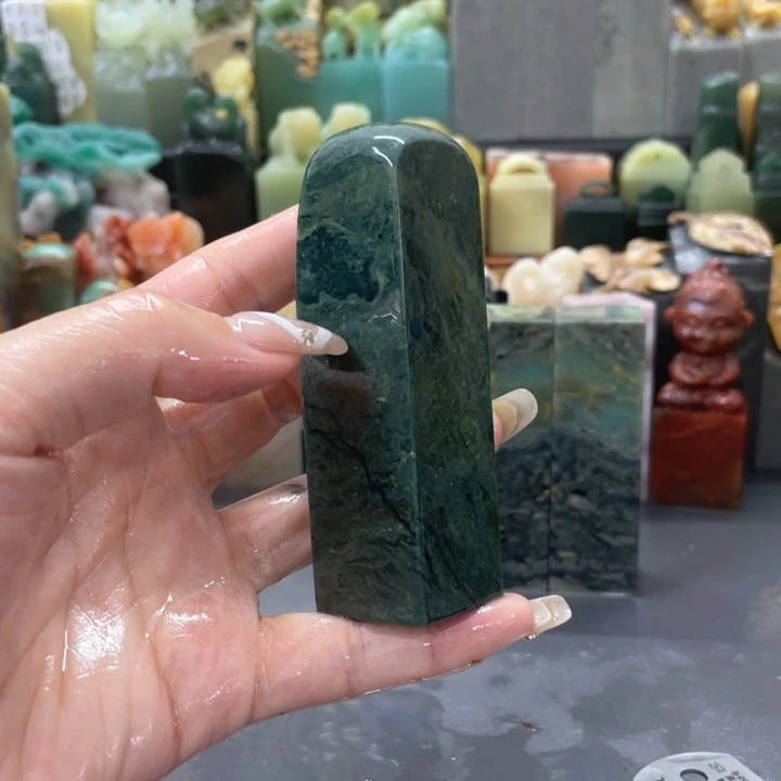 青田石曾**海混合各种石