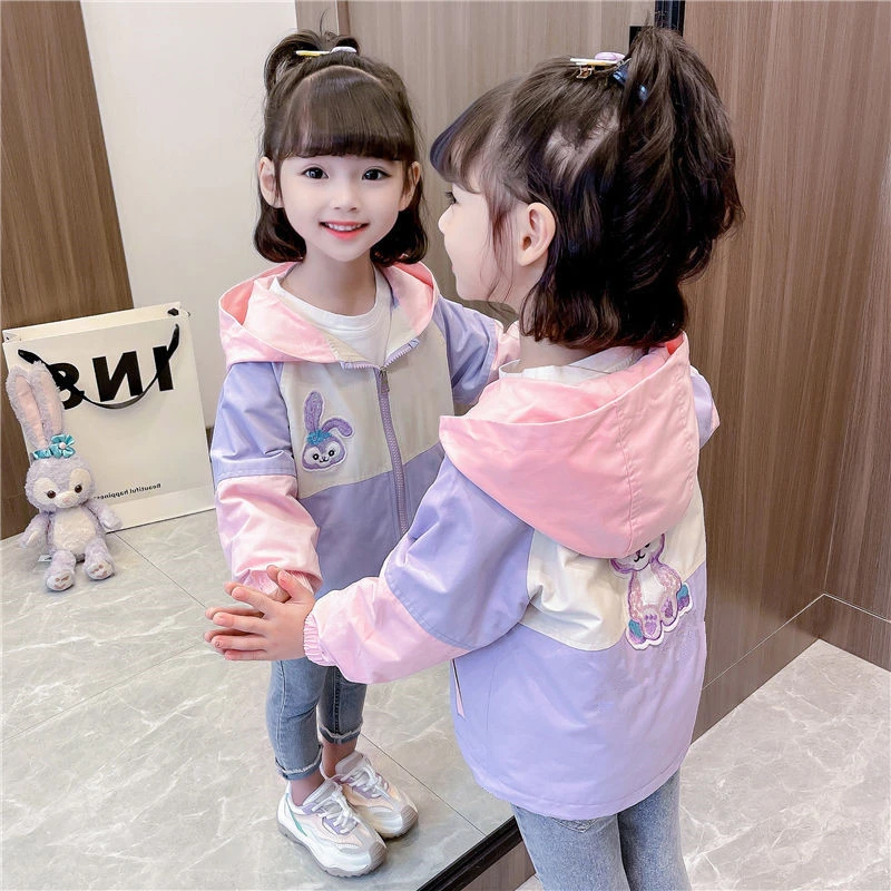 女童早春洋气外套春秋款2025新款儿童女宝宝女孩网红炸街春装童装